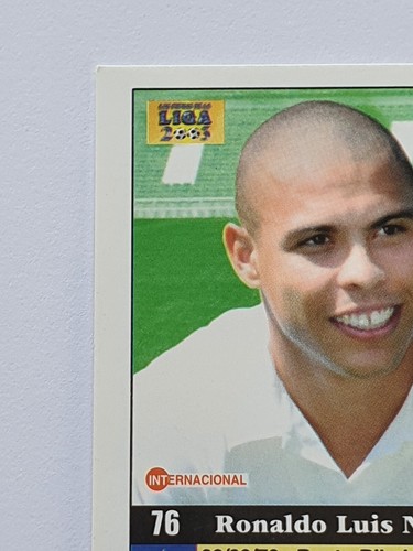 2002-03 Ronaldo Nazario Real Madrid #76 Mundicromo Las Fichas de La Liga Legend - Picture 8 of 12
