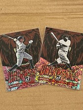 2022 Donruss Baseball Unleashed Pink Fireworks Holo's 