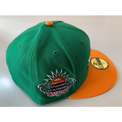 Supreme x NEWERA 2-Tone Box Logo Cap 7 1/2 Green Men