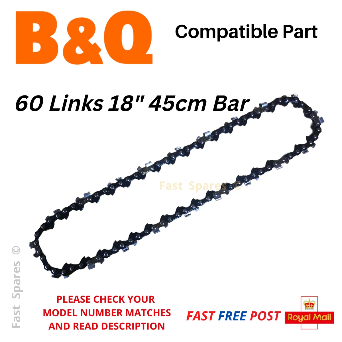 B and q sale chainsaw