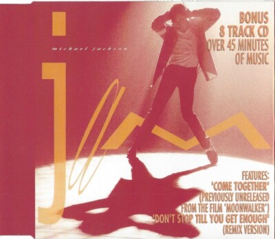 MICHAEL JACKSON RARE Australian Jam 8 track CD Single 1992 with