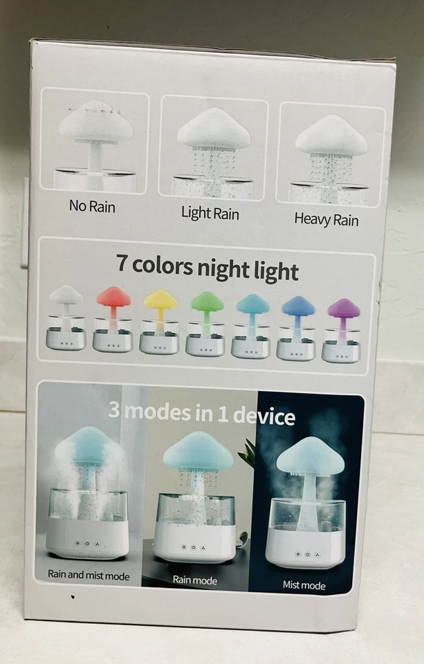 Arma Diffuse Rain Cloud Humidifier 7 Colors night light - Image 2 of 2