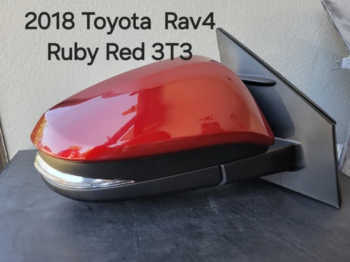NEW RUBY RED 2018 Mirror fits RAV4 Limited Passenger Power Heat/Signal/BlindSpot