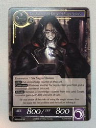Force of Will Grusbalesta, the Keeper of Magic Stones MOA-045 Super Rare
