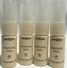 Lot of 4 Aveda Volumizing Tonic Travel Size 0.34oz / 10ml Each Total 40ml