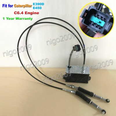 Speed Gas Accelerator Fit for Caterpillar C6.4 Engine E390D E450 Throttle Motor