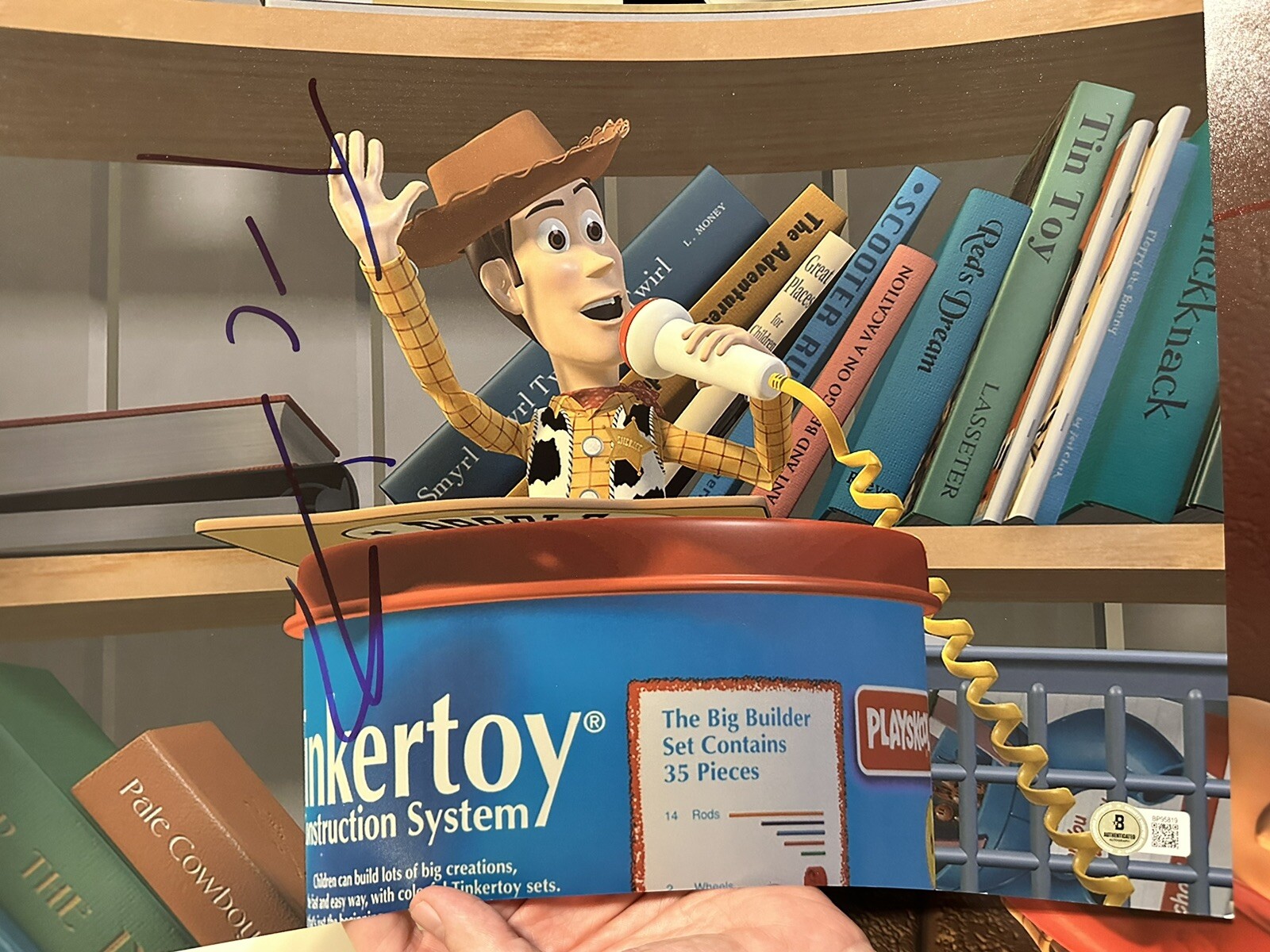 Tom Hanks Signed 11x14 Photo Certified Beckett Toy Story Woody 