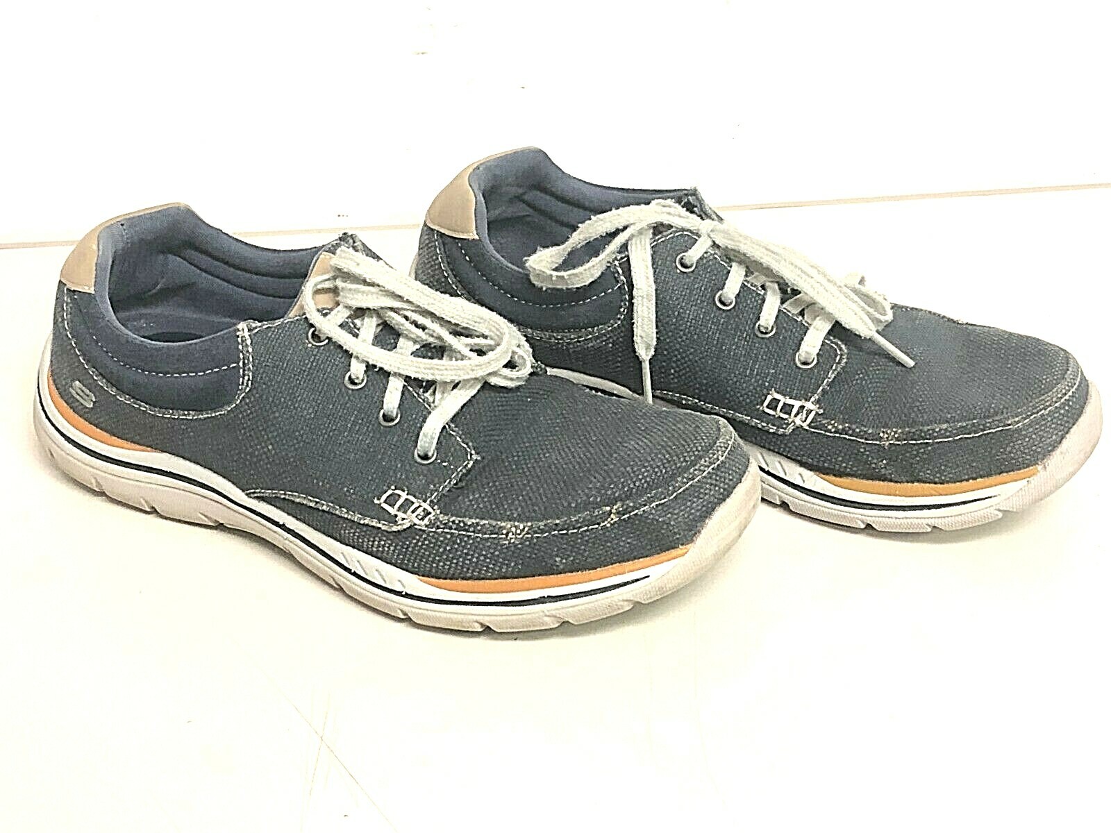 skechers black boat shoes