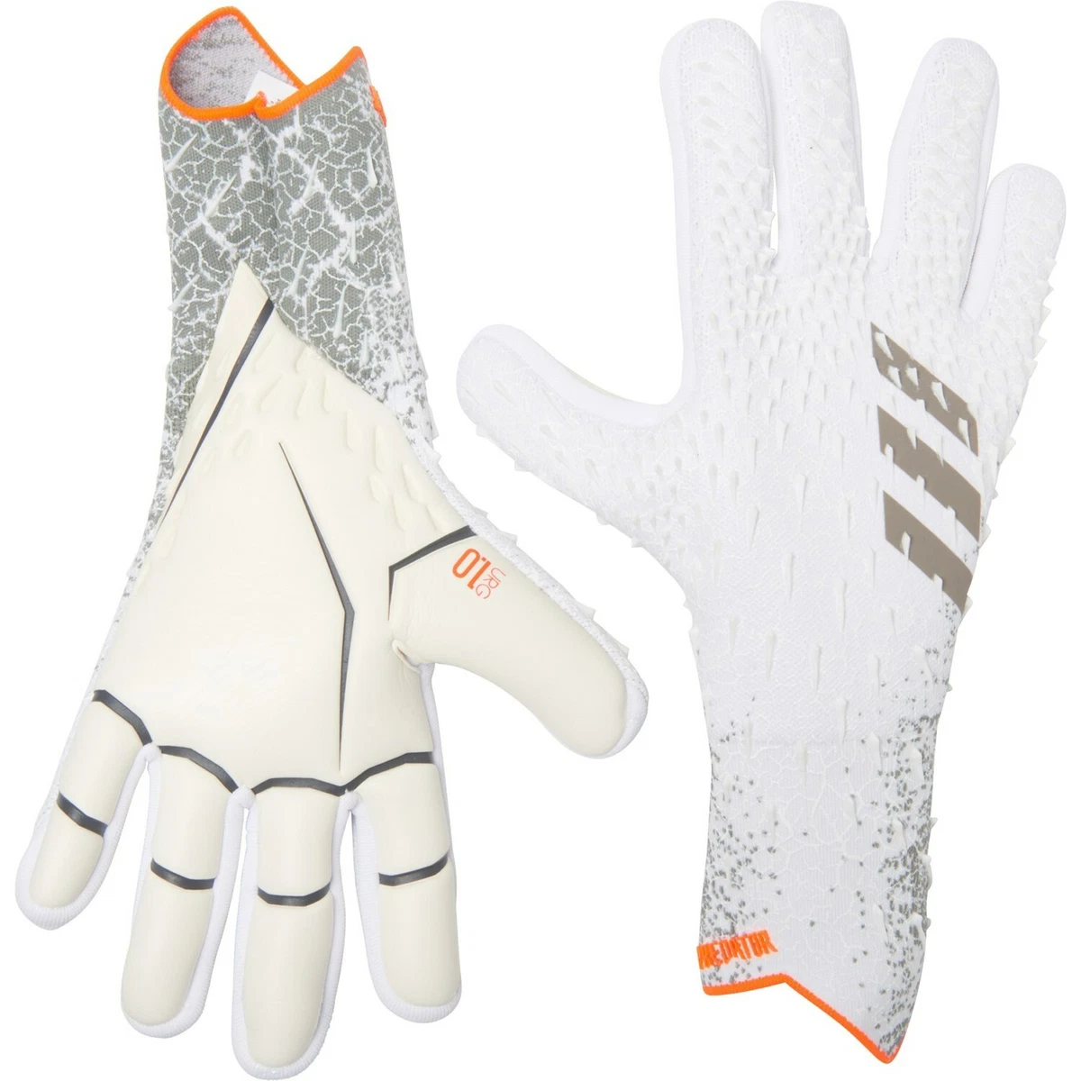 Adidas Predator GL Pro Promo Soccer Goalie Goalkeeper Gloves GV0258 Sz 8 9 11 12