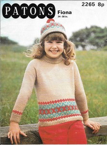 patons fair isle knitting patterns
