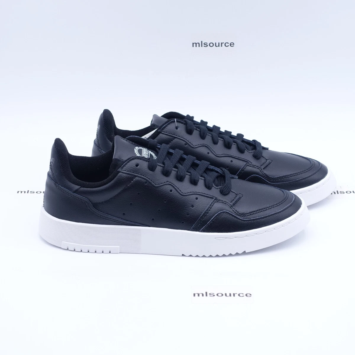 Adidas originals super clearance court leather sneakers