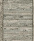 Wallpaper Vinyl Faux Taupe Gray Barn Wood Shiplap Planks, 56 sq ft
