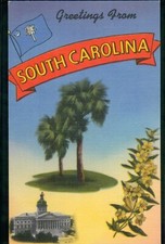 Greetings From South Carlina Postcard Capital Building