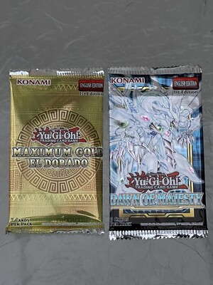 Maximum Gold EL Dorado + Dawn Of Majesty Booster Packs! | SEALED! I Yu-Gi-Oh!