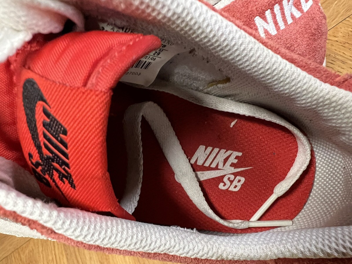 RARE🔥 Nike SB Zoom Bruin Low 366665-611 Size 11 Sport Red RARE🔥 Nike SB Zoom Bruin Low 366665-611 Size 11 Sport Red