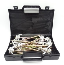HARD GROUND AWNING PEGS HEAVY DUTY BOX OF 20 - CARAVANS CAMPING GAZEBO