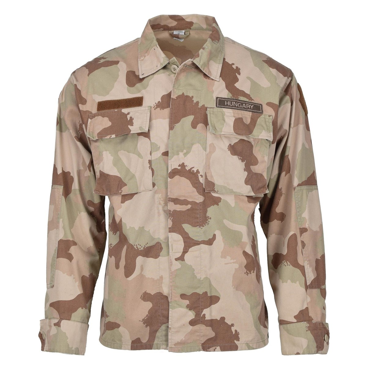 Original Hungarian Military tactical jacket combat desert camo