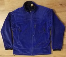 Vintage Patagonia Jacket Men's XL R1 Regulator Zip Fleece Made In USA Blue