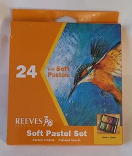 Reeves "24 Fine Soft Pastels #8790175" New In Package