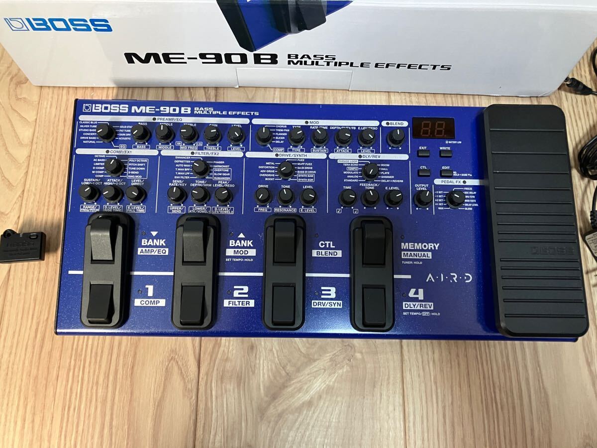 Boss Me-90B Bass Multi-Effects Pedal Bluetooth Adapter Bt Boss Me-90B Bass Multi-Effects Pedal Bluetooth Adapter Bt