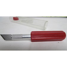 ProEdge #5 Heavy Duty Knife with Red Plastic Handle and #19 Blade, USA MADE