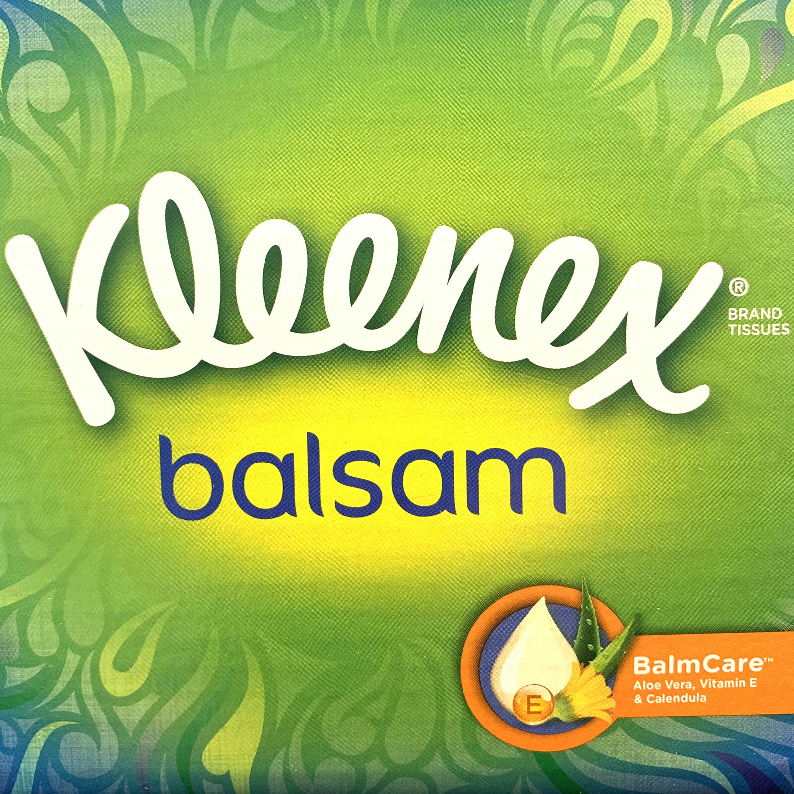 Kleenex Balsam Pocket Size Facial Tissues 36 Pack 3 Ply Cold Flu Balm