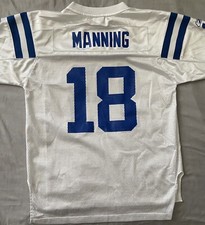 Reebok Payton Manning Indianapolis Colts Jersey 18 Youth L / NFL  Football