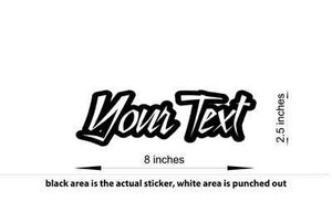 4-x-YOUR-TEXT-Decal-Sticker-Car-Window-Bumper-CUSTOM-8-034-Personalized-Lettering