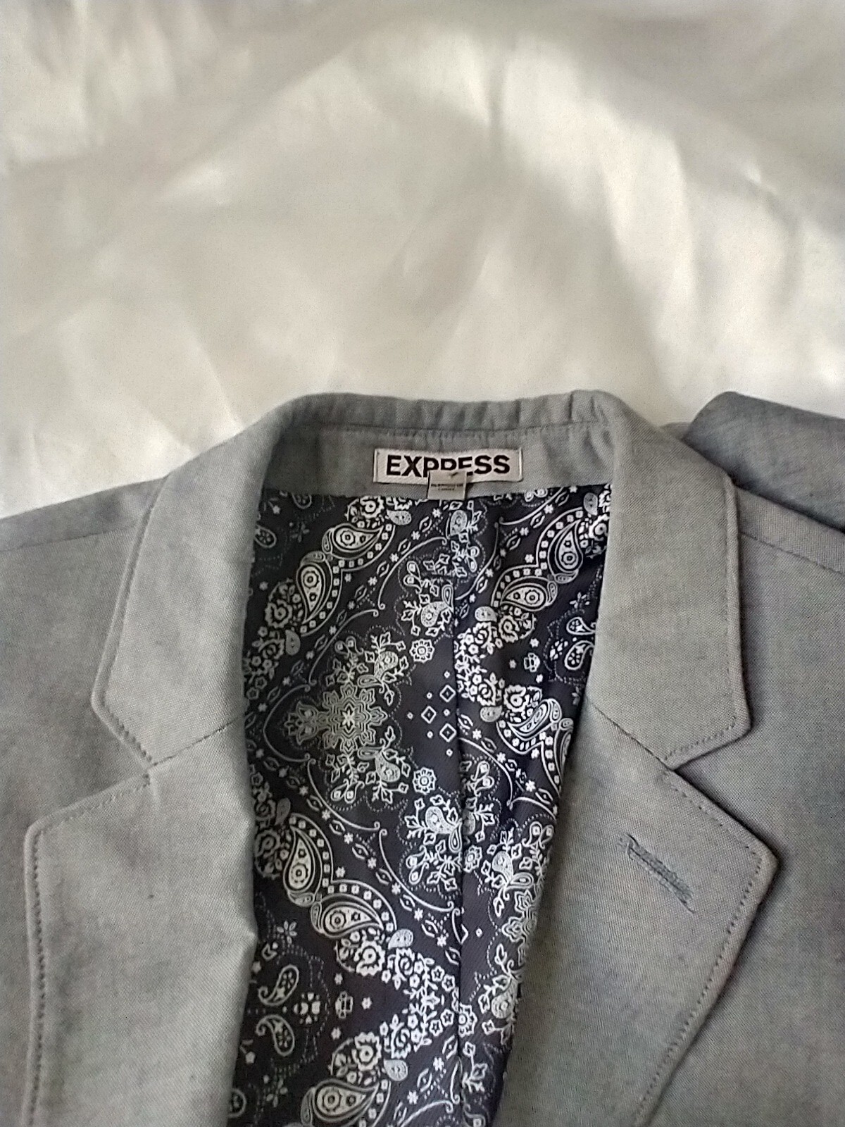 Express Gray Jacket  with pockets for formal or c… - image 2