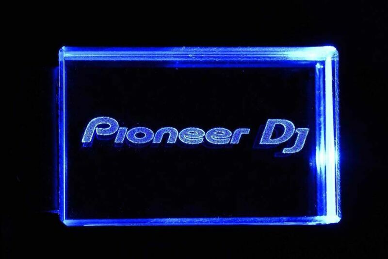 Pendrive Pioneer DJ 256GB USB 2.0, Memoria Stick Nera Cristallo, Alta Velocità