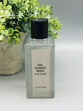 Tru Fragrance Cool Cashmere Woods Eau De Cologne Spray 3.4 oz New Without Box