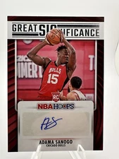 Adama Sanogo 2023-24 Panini Hoops Great Significance Rookie Autograph #GS-SGO