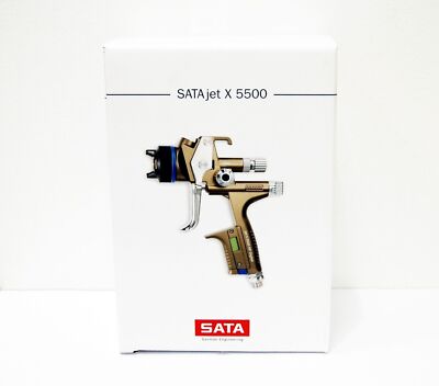 NEW SATA jet X 5500 HVLP 1.3 I Nozzle Paint Spray Gun 1061887 w