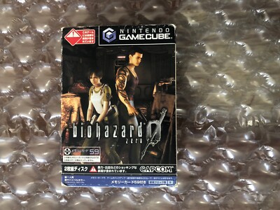 Nintendo GameCube Biohazard Zero 0 In Box CIB Resident Evil Japan US SELLER
