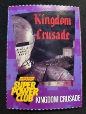 Nintendo Power Super Power Club Magazine Card #56 Kingdom Crusade