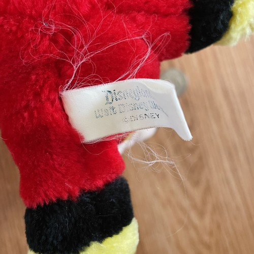 Vintage Disneyland Mickey Mouse Plush Doll Stuffed Toy Walt Disney World 1990's - Picture 3 of 4