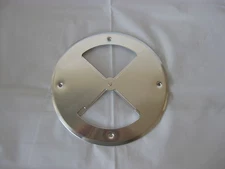 Aluminum Round Adjustable Spinner Side Closing Vent Air Flow  Horse Trailer Box