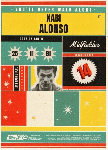 Topps Liverpool FC Team Set 2024/25 Base Anfield Beat Anfield Stars Baller Cards - Picture 71 of 114