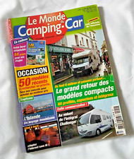 Revue LE MONDE DU CAMPING CAR- ISLANDE-N°189 03/ 2007- 1ère main bon état
