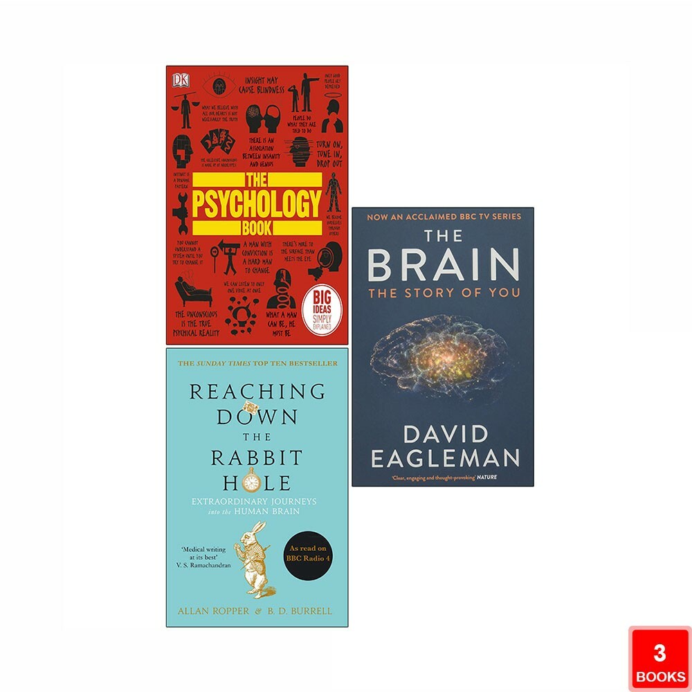 Psychology, Reaching Down Rabbit Hole, Story of You 3 Books Collection Set PBNEW - Image 3