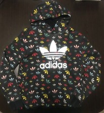 Adidas Pullover Hoodie w/Pockets - Youth Large - Multi-colors