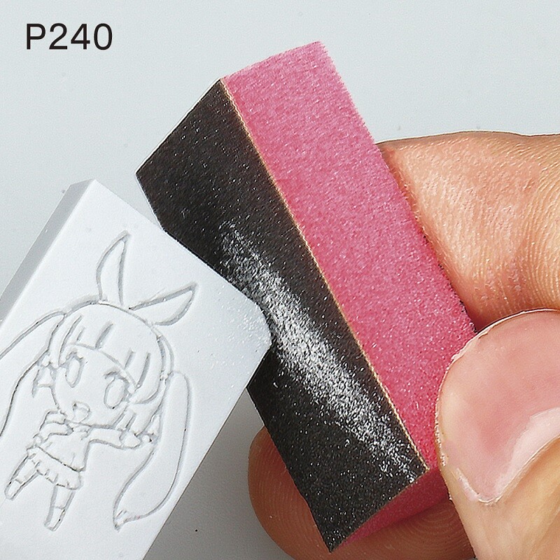 GodHand KS10A3A Sanding Sponge Sandpaper Stick 10mm Assortment Set A