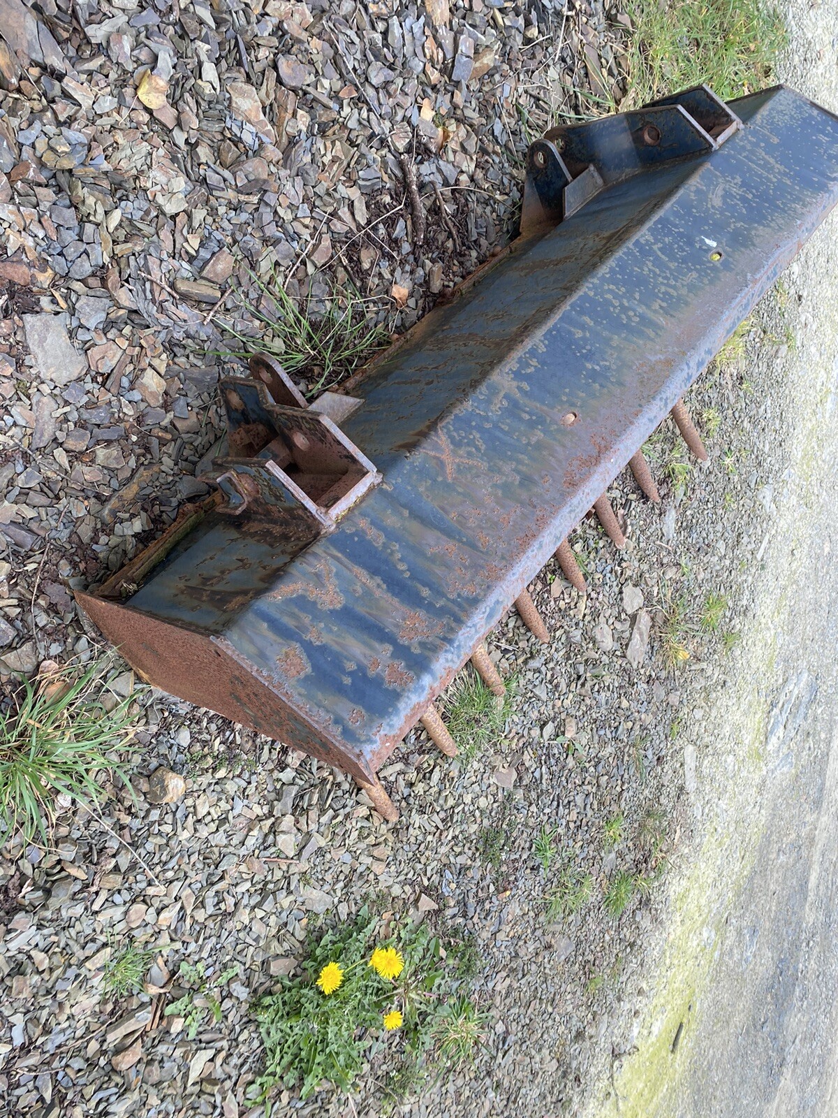 David Brown Case QD90 Tractor Loader Muck Fork eBay