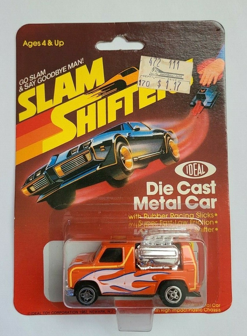 Ideal Slam Shifters MOC 1982 Semi Hemi Van Orange Macao #4427-1