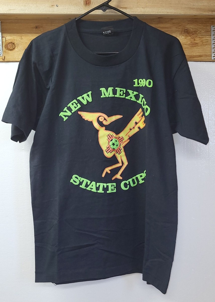 Vintage Puffy Ink New Mexico 1990 State Cup Screen Star Best Large