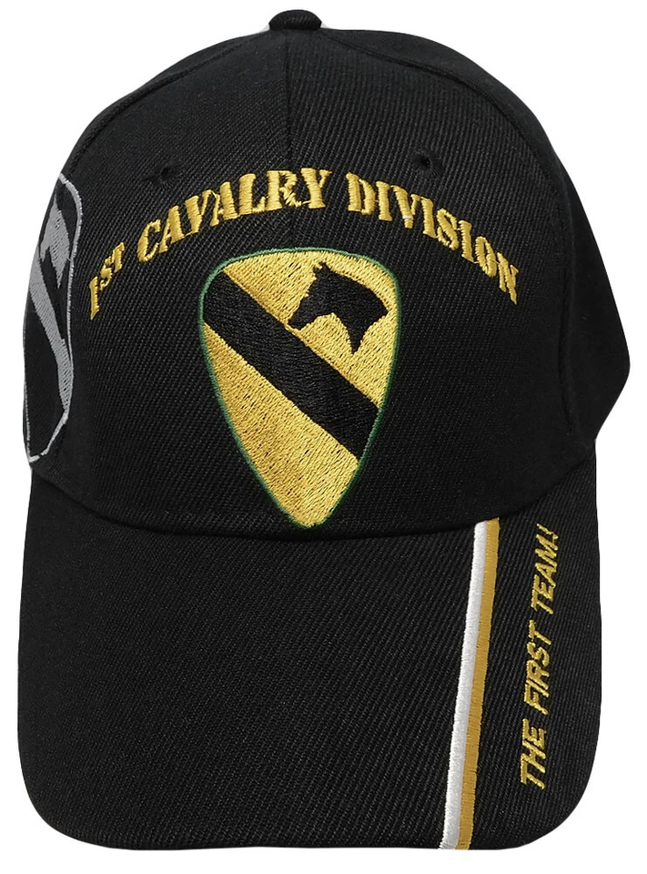 Neuf ! US Armée 1ST Cavalerie Division la Première Équipe ! Baseball Chapeau - Photo 3/4