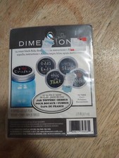 Counted Cross Stitch Kit Jar Toppers Crafts K15 new