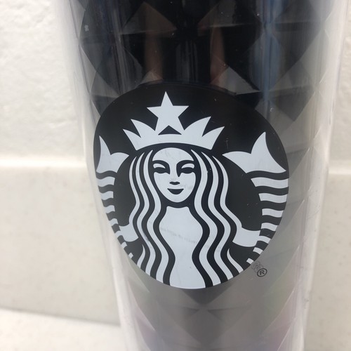 Starbucks Black Large Diamond Geometric 24 oz tumbler (no straw) - Picture 2 of 9