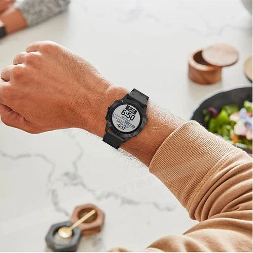 Correa de cuero Quickfit para Garmin Fenix 8 E 7 7X 7S 6 6X Pro 6S 5 5X Plus 3 bandas - Imagen 16 de 39