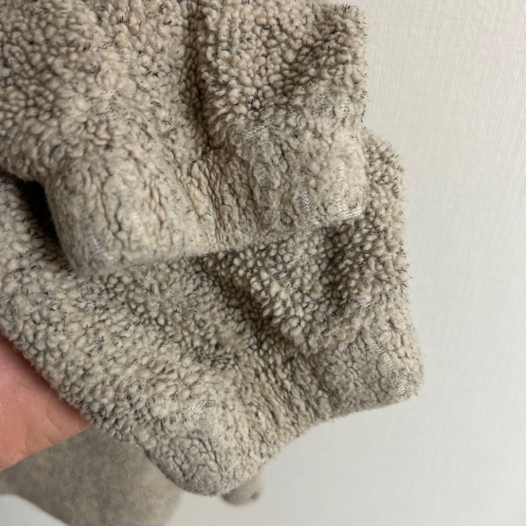 Pendleton Fleece Boa Half Zip Pullover Beige Made… - image 4